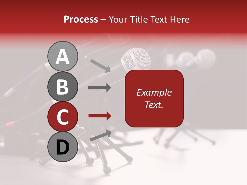 Closeup Technology Media PowerPoint Template