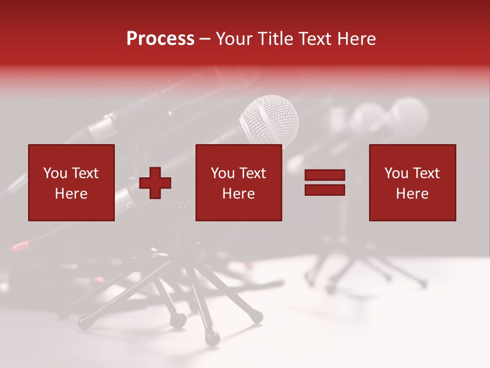 Closeup Technology Media PowerPoint Template