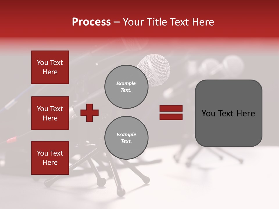 Closeup Technology Media PowerPoint Template