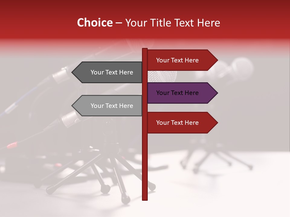 Closeup Technology Media PowerPoint Template