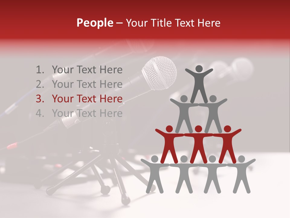 Closeup Technology Media PowerPoint Template