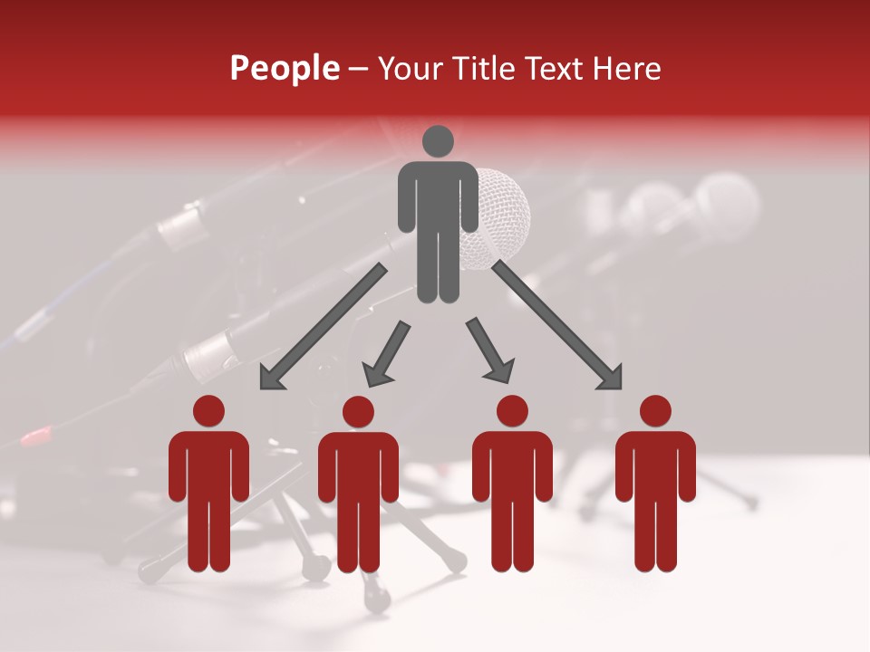 Closeup Technology Media PowerPoint Template