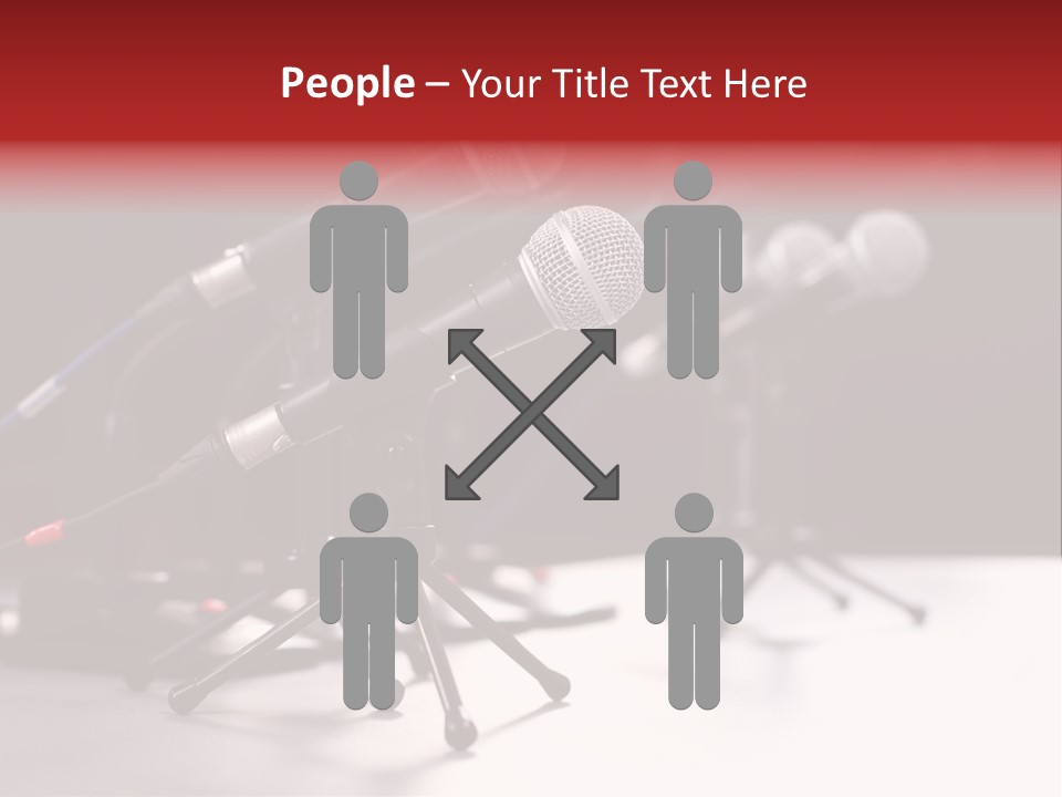 Closeup Technology Media PowerPoint Template