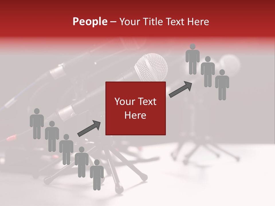 Closeup Technology Media PowerPoint Template