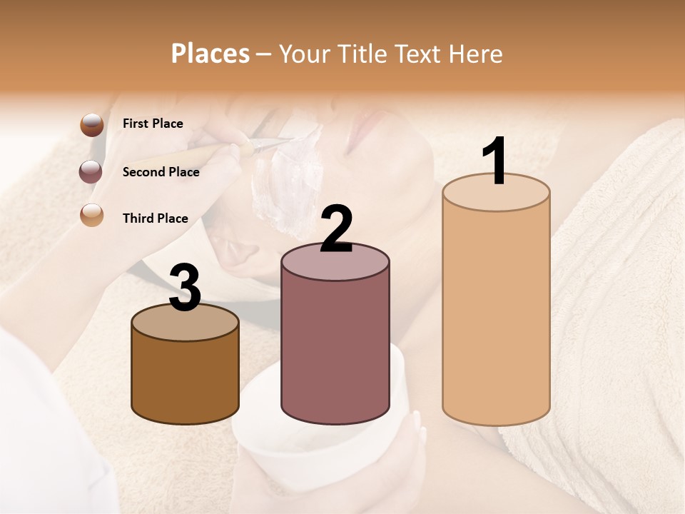 Wellbeing Cosmetic Healthcare PowerPoint Template