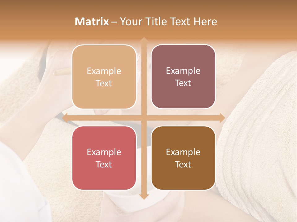 Wellbeing Cosmetic Healthcare PowerPoint Template