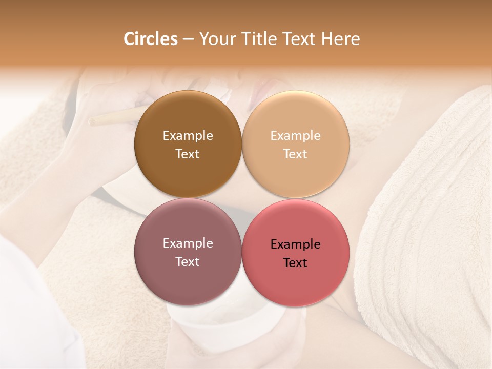 Wellbeing Cosmetic Healthcare PowerPoint Template