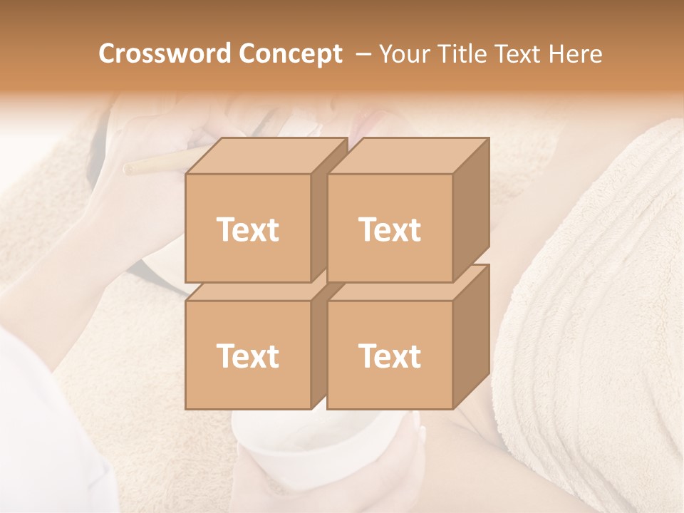 Wellbeing Cosmetic Healthcare PowerPoint Template
