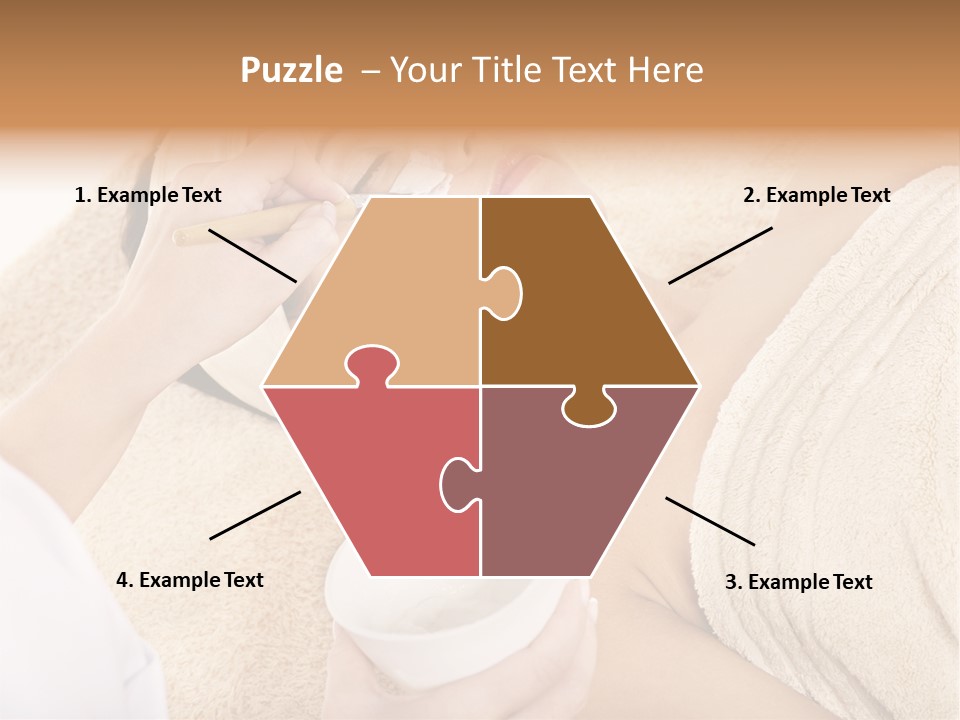 Wellbeing Cosmetic Healthcare PowerPoint Template