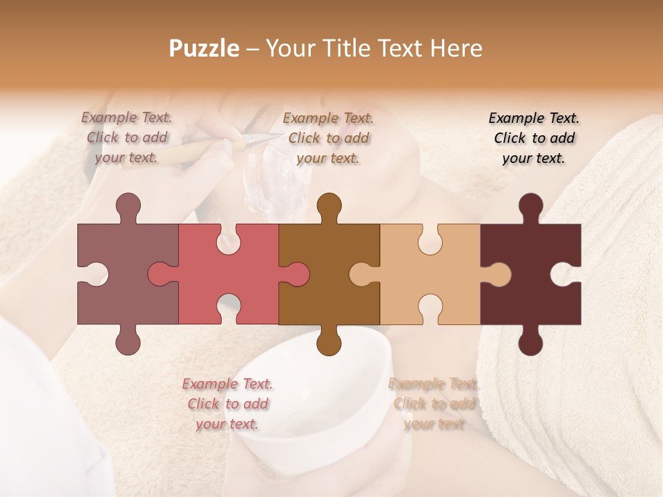 Wellbeing Cosmetic Healthcare PowerPoint Template