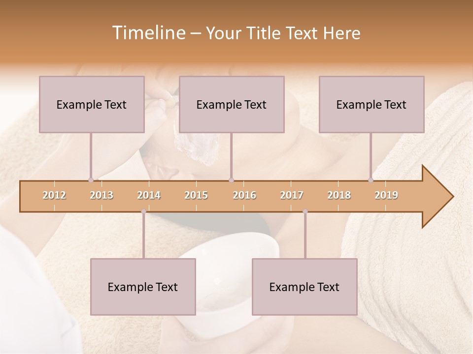 Wellbeing Cosmetic Healthcare PowerPoint Template