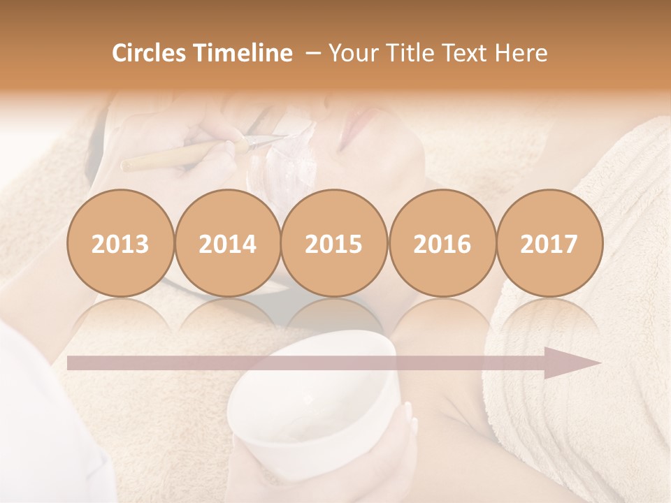 Wellbeing Cosmetic Healthcare PowerPoint Template