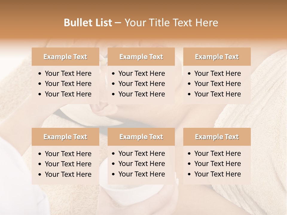 Wellbeing Cosmetic Healthcare PowerPoint Template