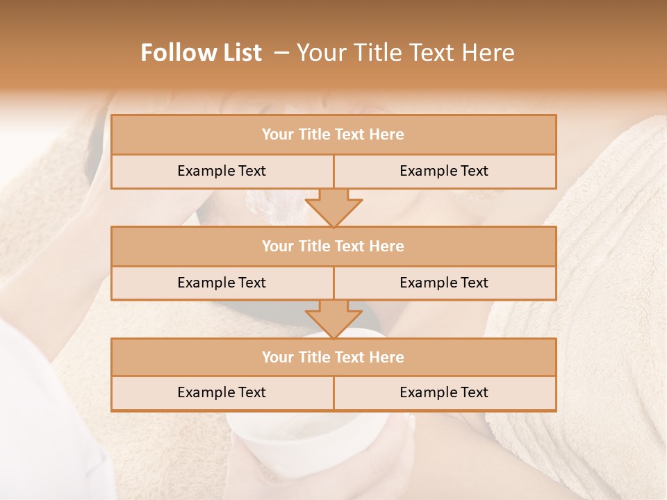 Wellbeing Cosmetic Healthcare PowerPoint Template