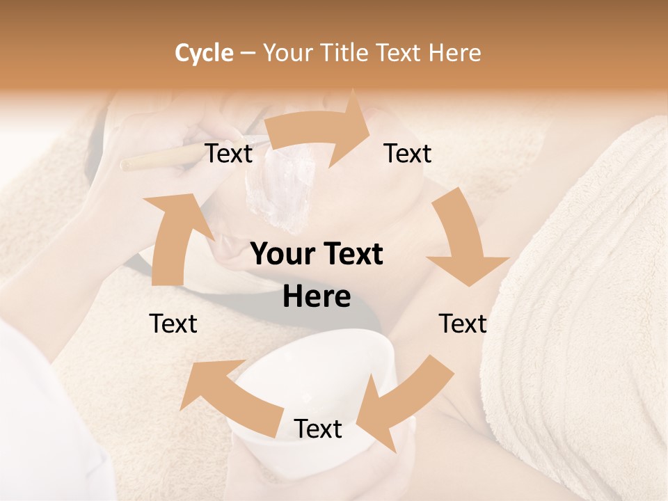 Wellbeing Cosmetic Healthcare PowerPoint Template