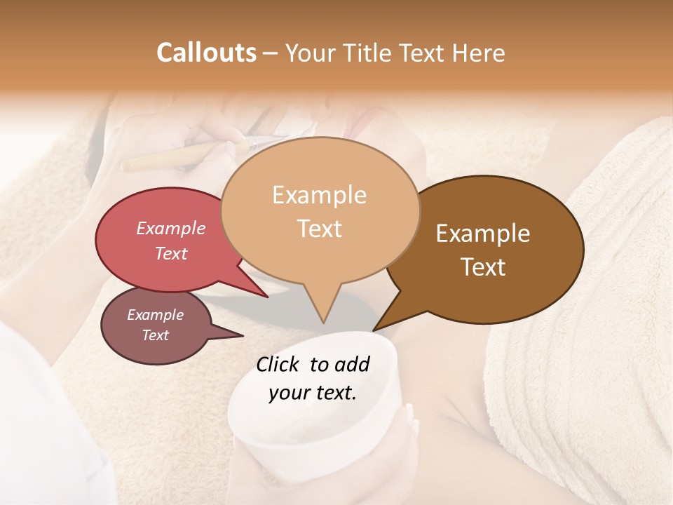 Wellbeing Cosmetic Healthcare PowerPoint Template