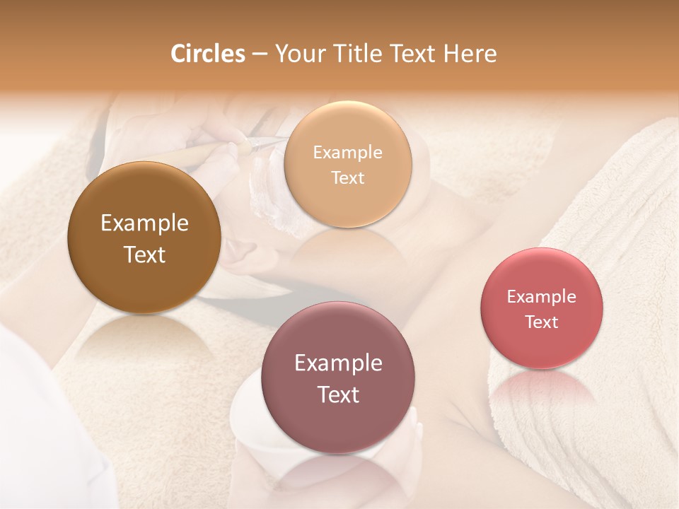 Wellbeing Cosmetic Healthcare PowerPoint Template