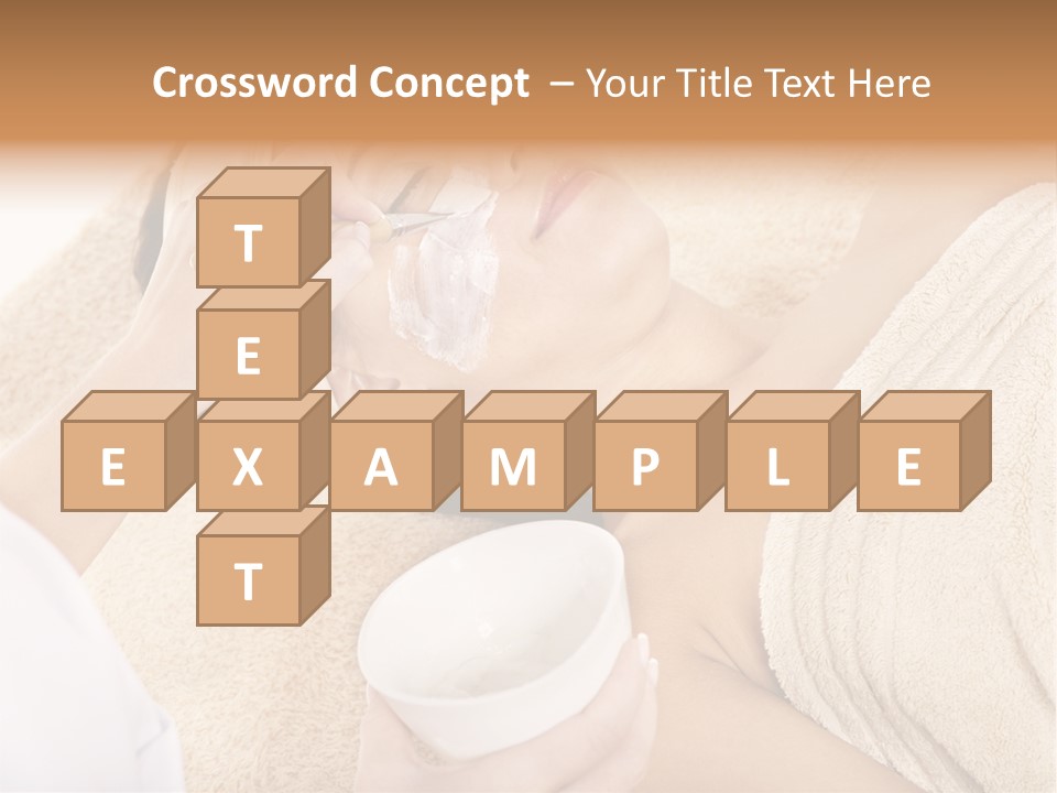 Wellbeing Cosmetic Healthcare PowerPoint Template