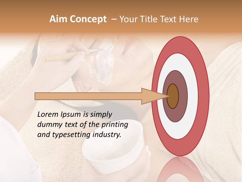 Wellbeing Cosmetic Healthcare PowerPoint Template