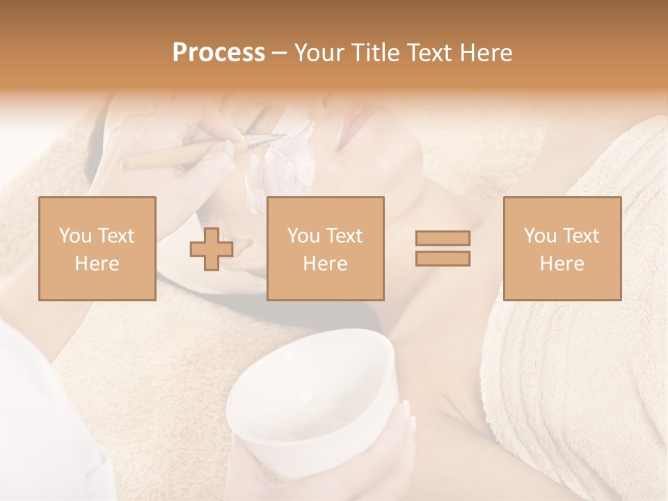 Wellbeing Cosmetic Healthcare PowerPoint Template