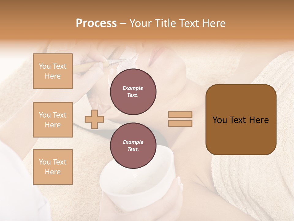 Wellbeing Cosmetic Healthcare PowerPoint Template