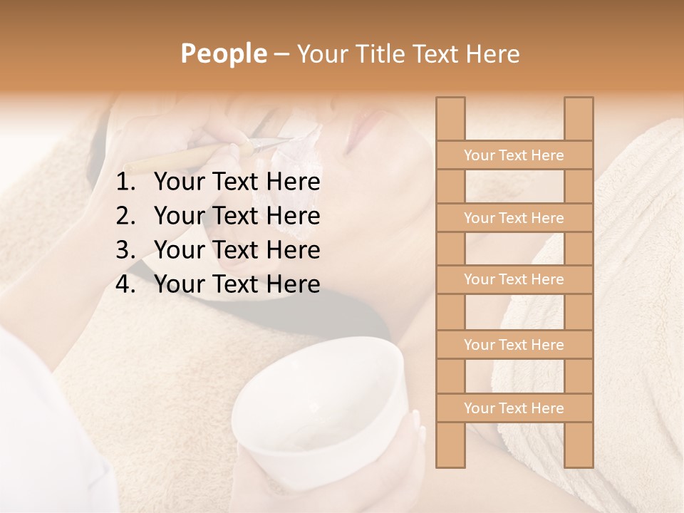 Wellbeing Cosmetic Healthcare PowerPoint Template