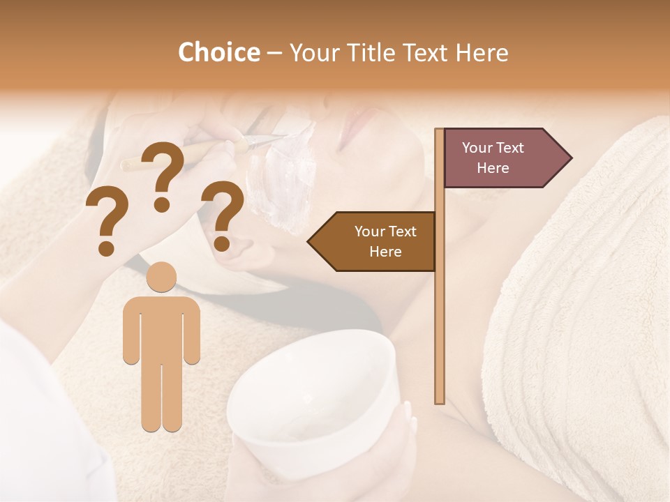 Wellbeing Cosmetic Healthcare PowerPoint Template