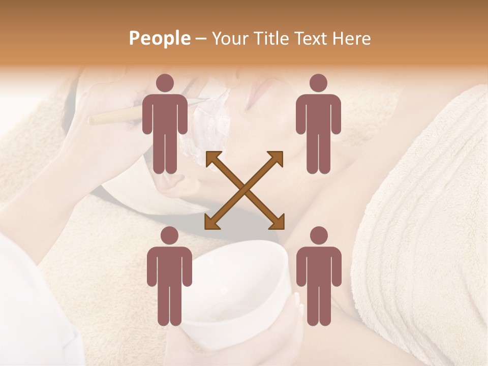 Wellbeing Cosmetic Healthcare PowerPoint Template