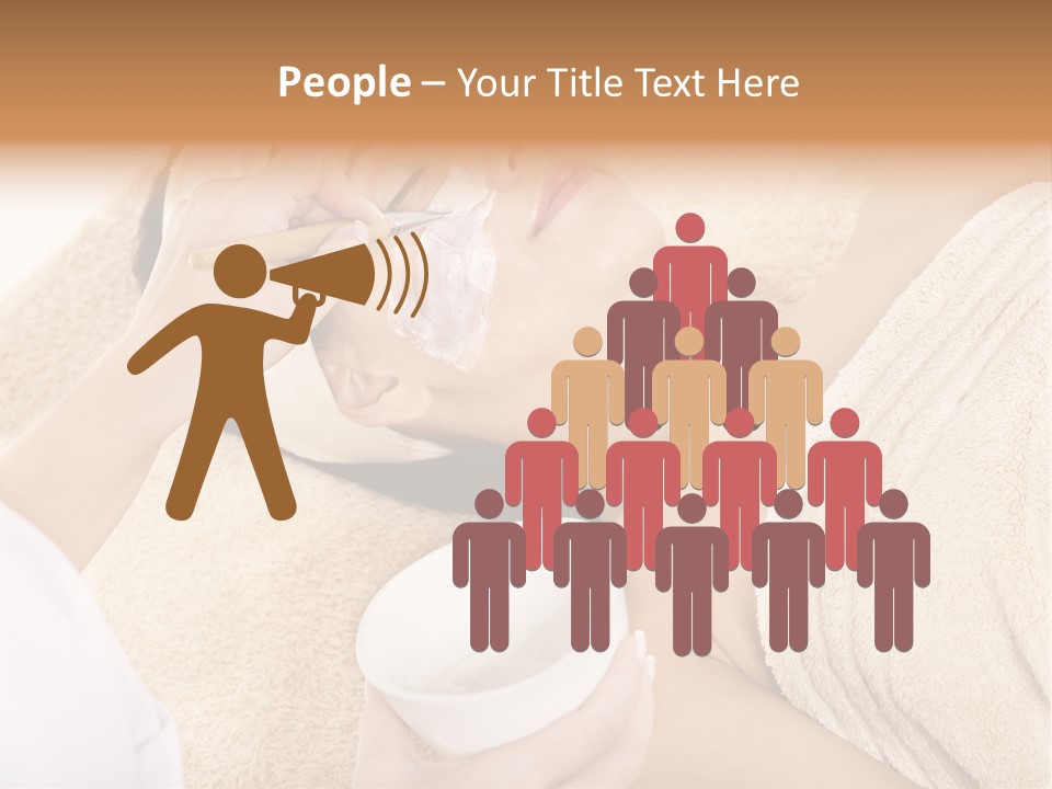 Wellbeing Cosmetic Healthcare PowerPoint Template