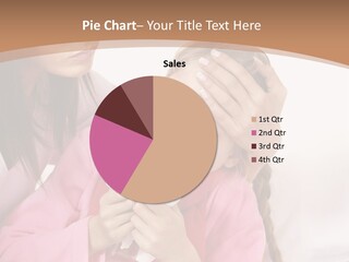 Little Girl Girl Pain PowerPoint Template