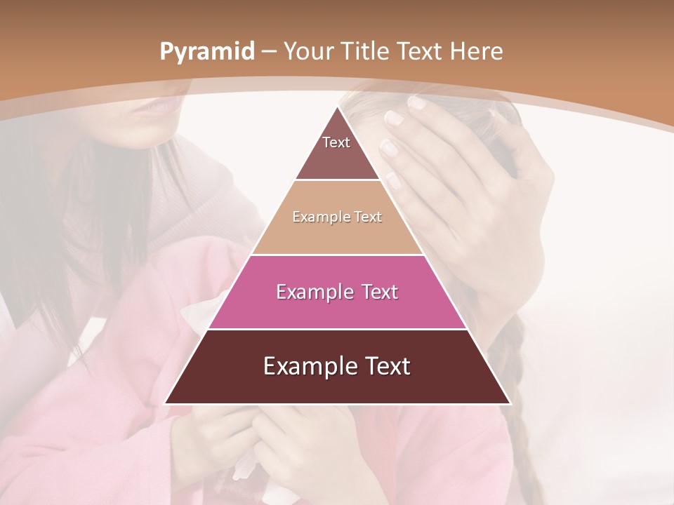 Little Girl Girl Pain PowerPoint Template