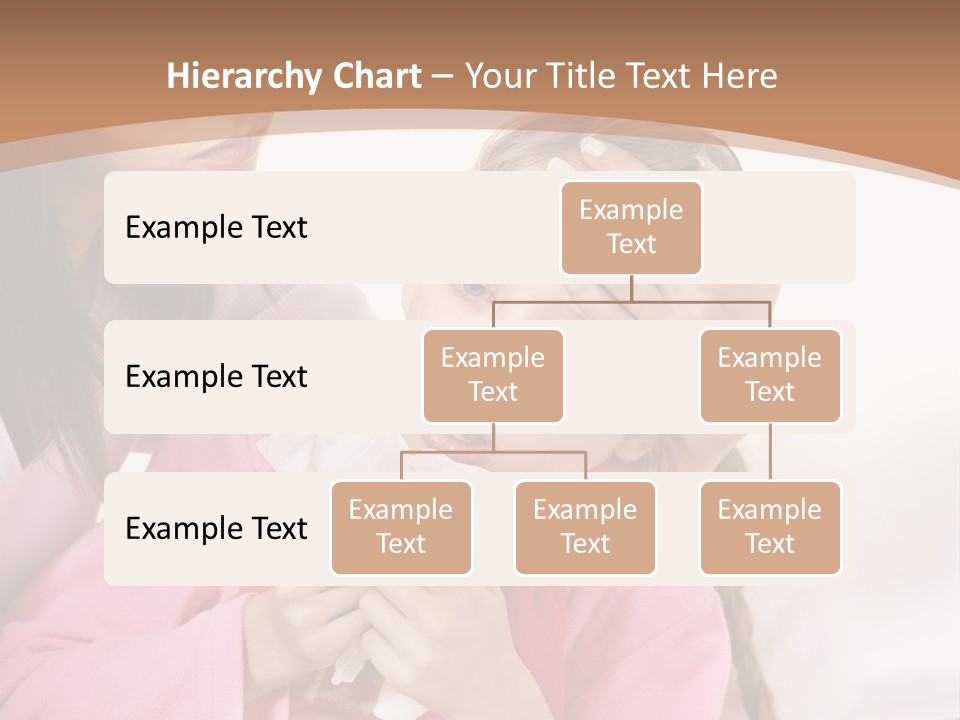 Little Girl Girl Pain PowerPoint Template