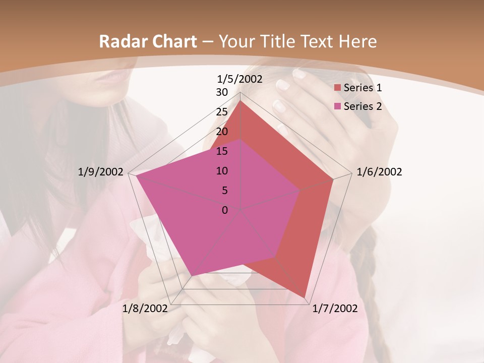 Little Girl Girl Pain PowerPoint Template