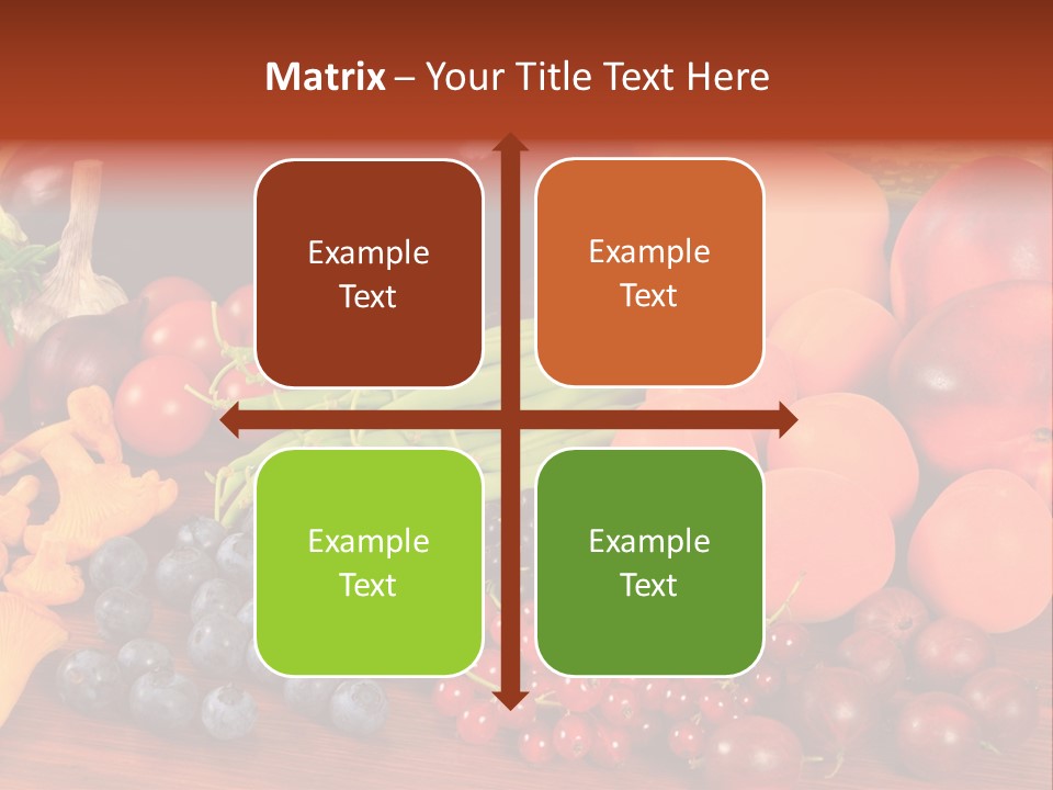 Zucchini Currant Courgette PowerPoint Template