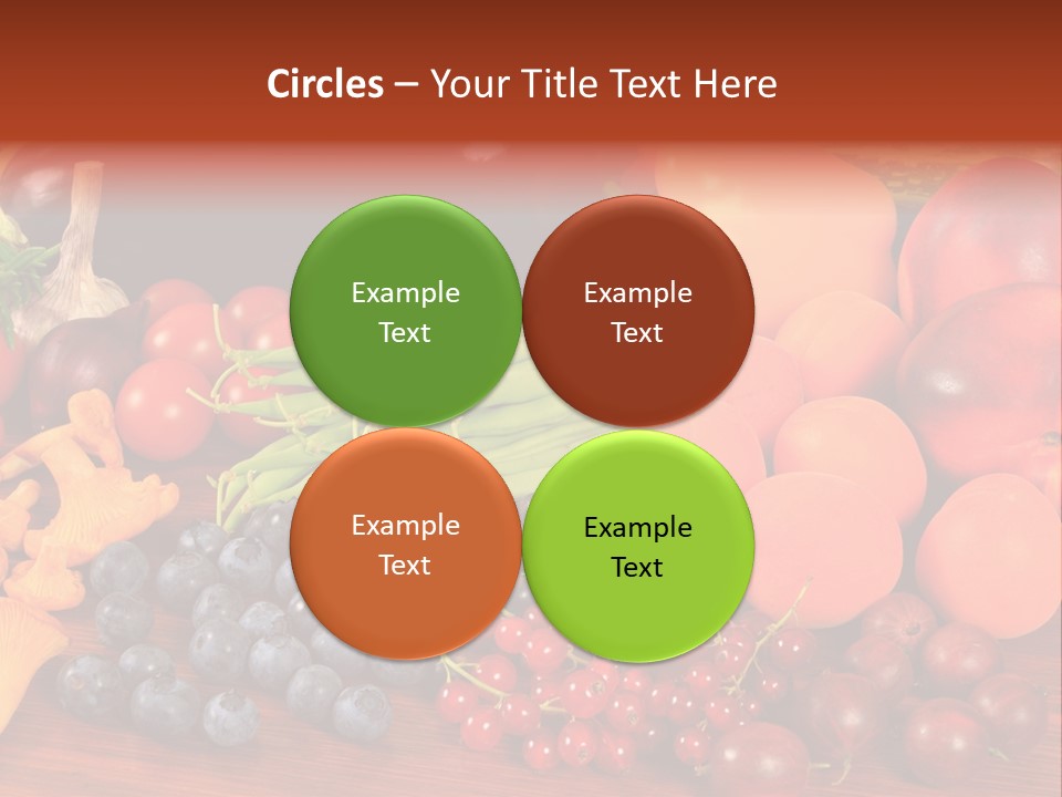 Zucchini Currant Courgette PowerPoint Template