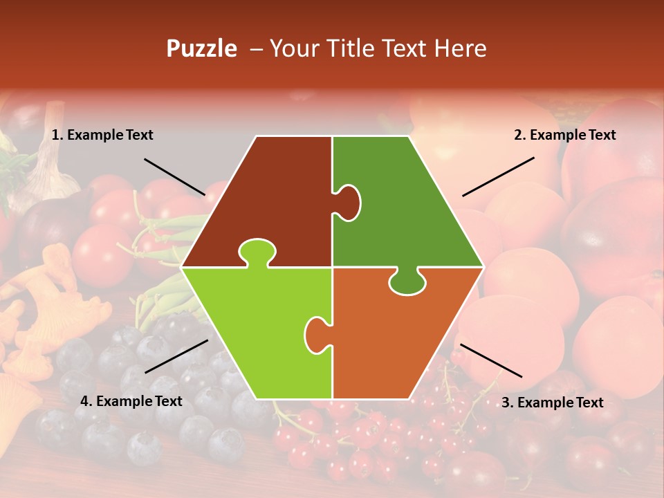 Zucchini Currant Courgette PowerPoint Template