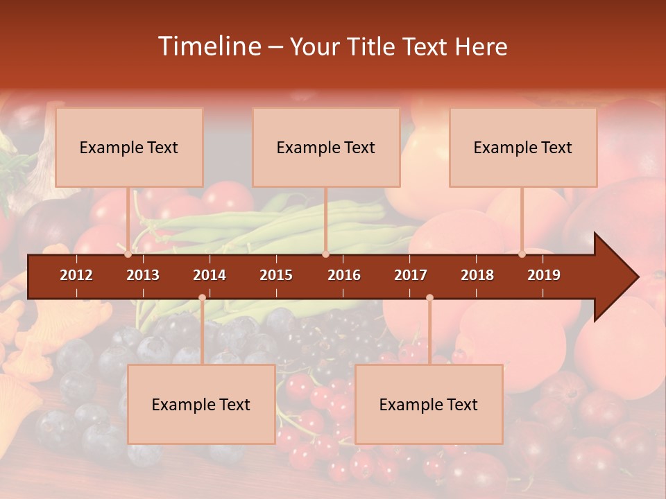 Zucchini Currant Courgette PowerPoint Template