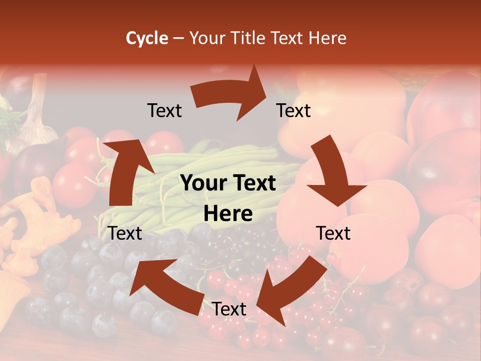 Zucchini Currant Courgette PowerPoint Template