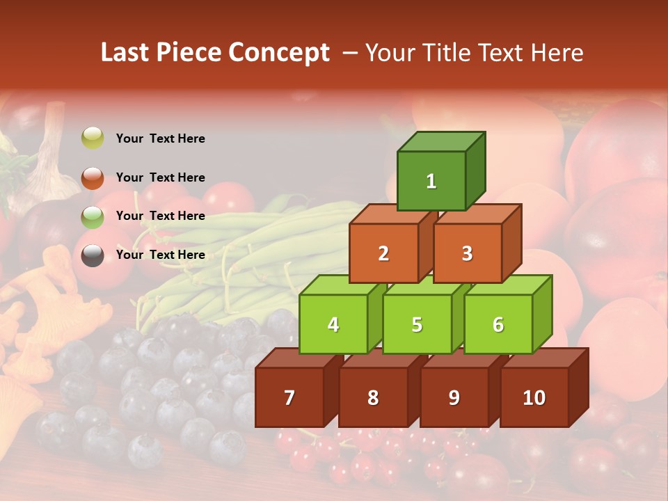 Zucchini Currant Courgette PowerPoint Template