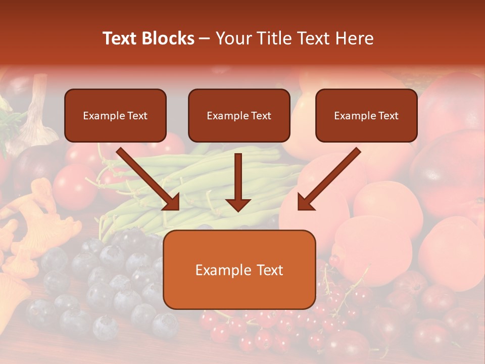 Zucchini Currant Courgette PowerPoint Template