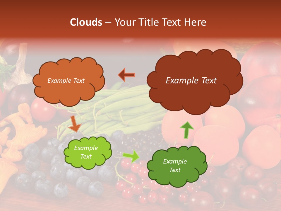 Zucchini Currant Courgette PowerPoint Template