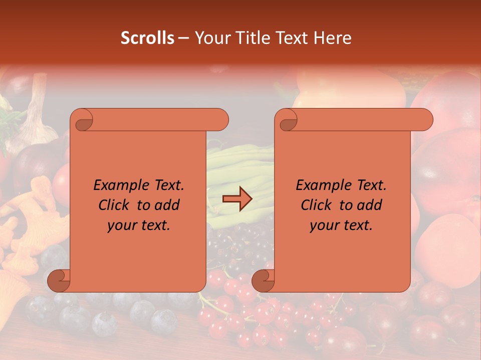 Zucchini Currant Courgette PowerPoint Template