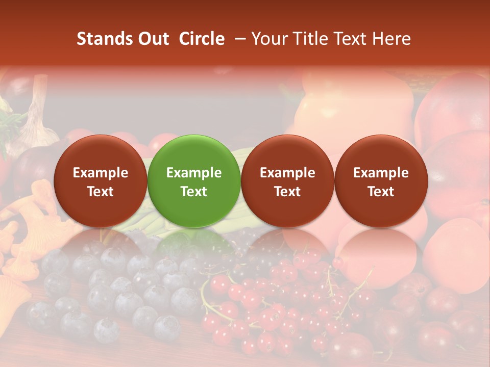 Zucchini Currant Courgette PowerPoint Template