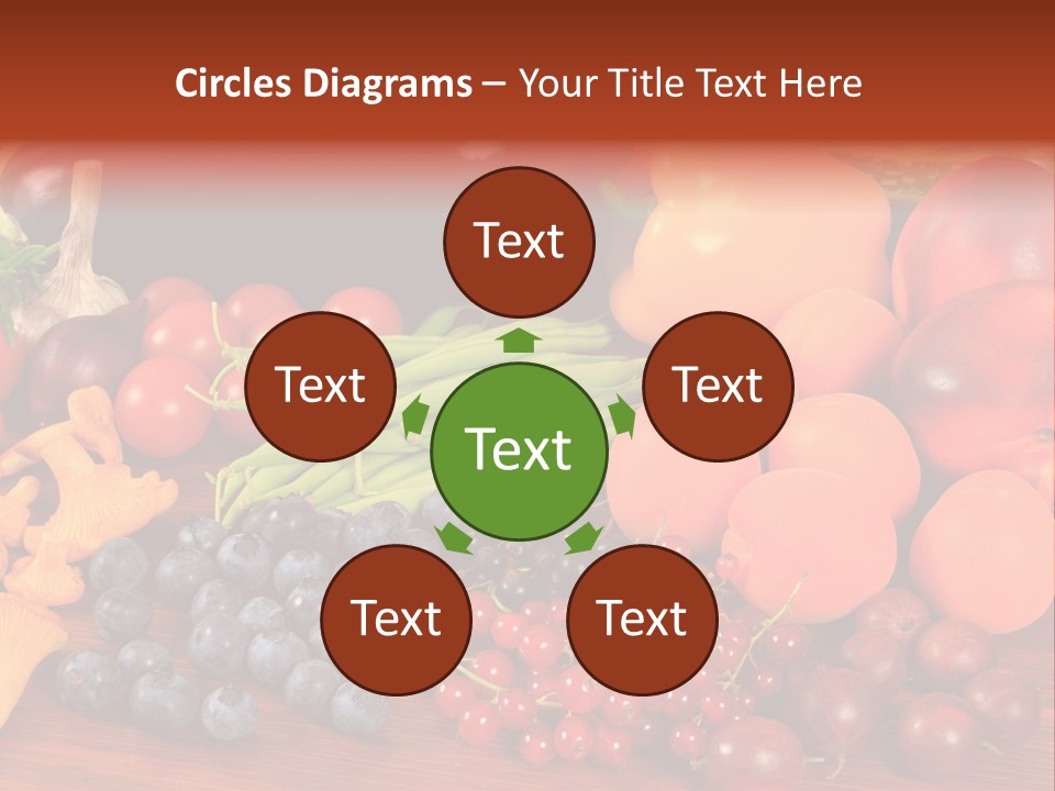 Zucchini Currant Courgette PowerPoint Template