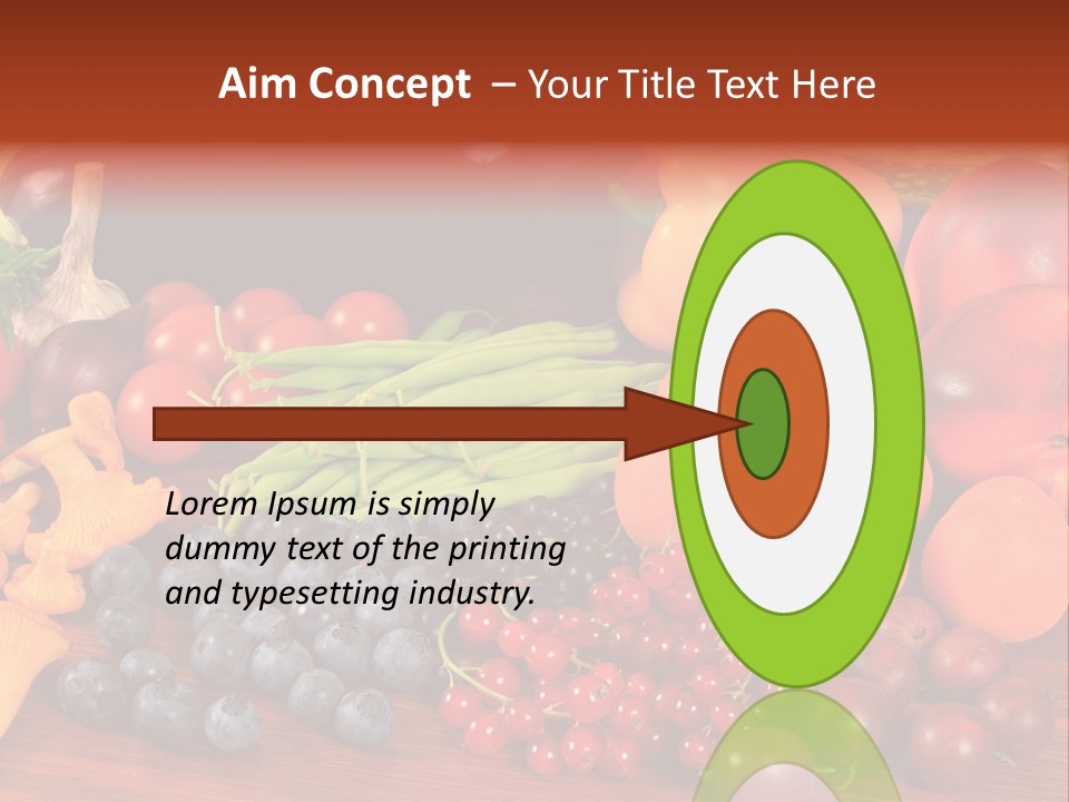 Zucchini Currant Courgette PowerPoint Template