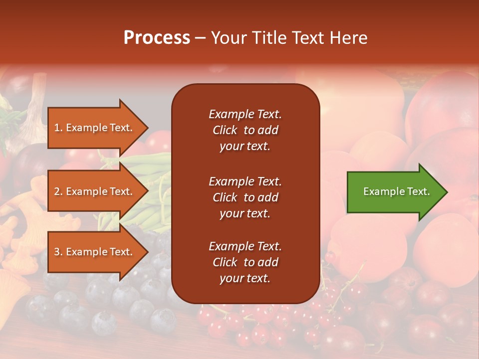 Zucchini Currant Courgette PowerPoint Template