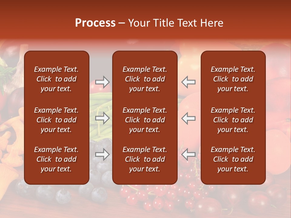 Zucchini Currant Courgette PowerPoint Template