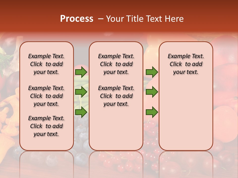 Zucchini Currant Courgette PowerPoint Template