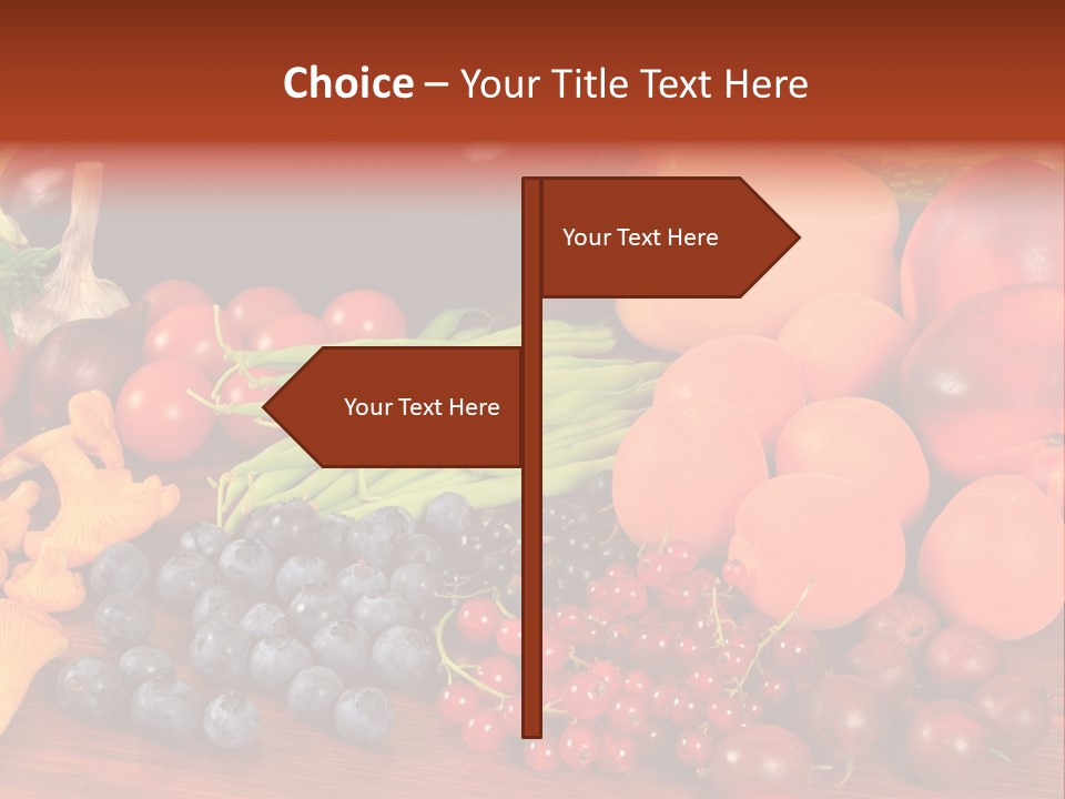 Zucchini Currant Courgette PowerPoint Template