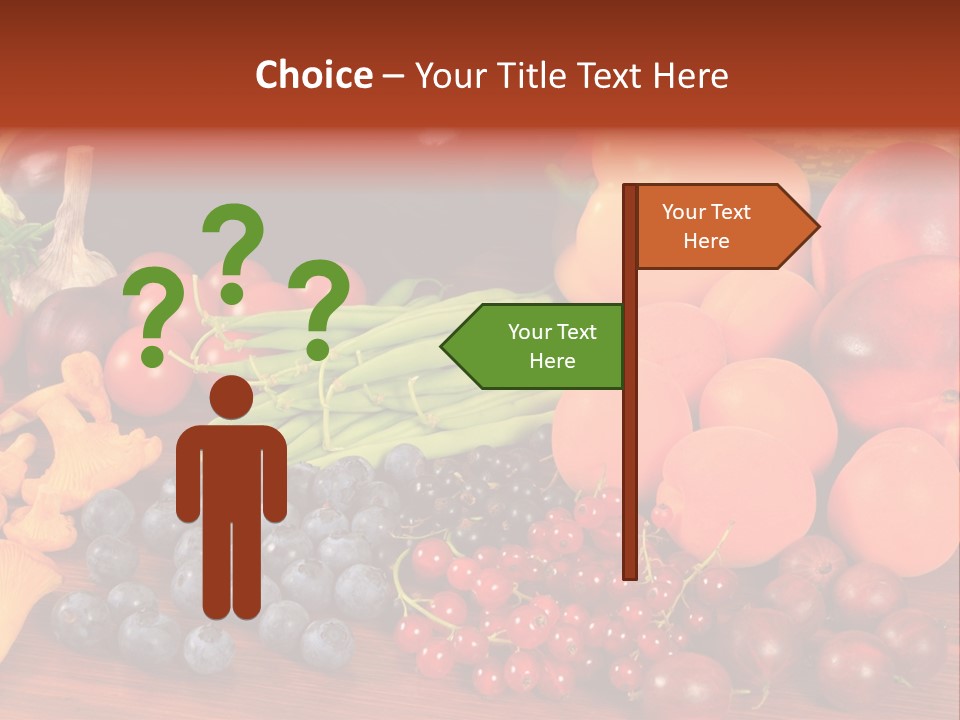 Zucchini Currant Courgette PowerPoint Template